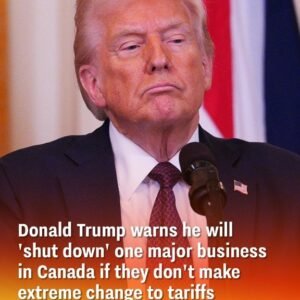 President Trump warns he will shut down a major Canadian business if it does not implement drastic tariff changes.