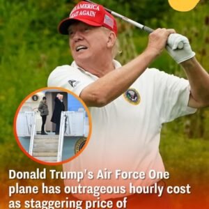 Donald Trump’s Air Force One plane has outrageous hourly cost as staggering price of his golf trips revealed