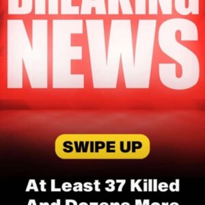 At least 37 people dead, and many injured in a devastating head-on crash between two buses
