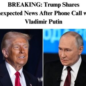 Trump Shares Update After Phone Call with Vladimir Putin