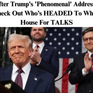 You Won’t Believe Who Is Headed to the White House for a Crucial Meeting After Trump’s Joint Address