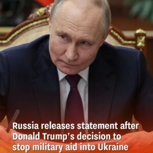 Following Donald Trump’s decision to cease military aid to Ukraine, Russia has issued an official statement.