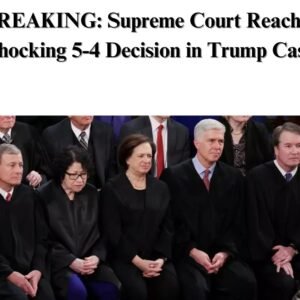 Supreme Court’s 5-4 Ruling Overturns Trump Administration’s Freeze on Foreign Aid: A Divided Decision with Far-Reaching Implications