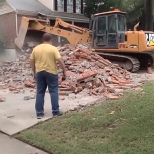 Feuding Neighbors Build Wall on Property Line, Wake up Hearing Bulldozer One Day – Story of the Day