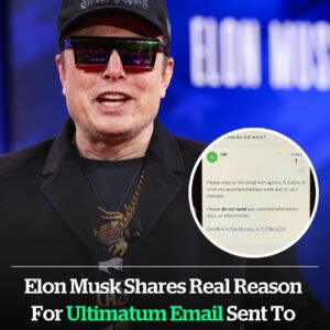 Elon Musk shares real reason for ultimatum email sent to all federal employees