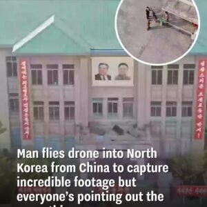 A man flew a drone from China into North Korea to capture stunning footage—but everyone seems to be noticing the same thing.