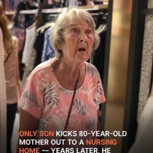 Son Kicks Out 80-Year-Old Mother to Nursing Home, Years Later Doesn’t Find Her There – A Story of Karma and Redemption