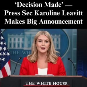 WH Press Secretary Karoline Leavitt Makes Huge Announcement