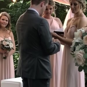 During our wedding, my bridesmaids secretly passed something to my husband—and by night’s end, he had ended our marriage.
